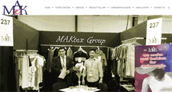 Desktop Screenshot of maktexgroup.com